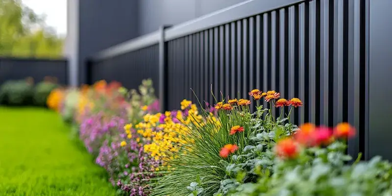 metalowe ogrodzenie z Polski