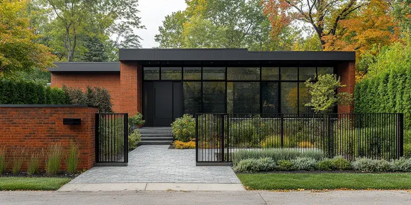 nowoczesne ogrodzenia z Polski