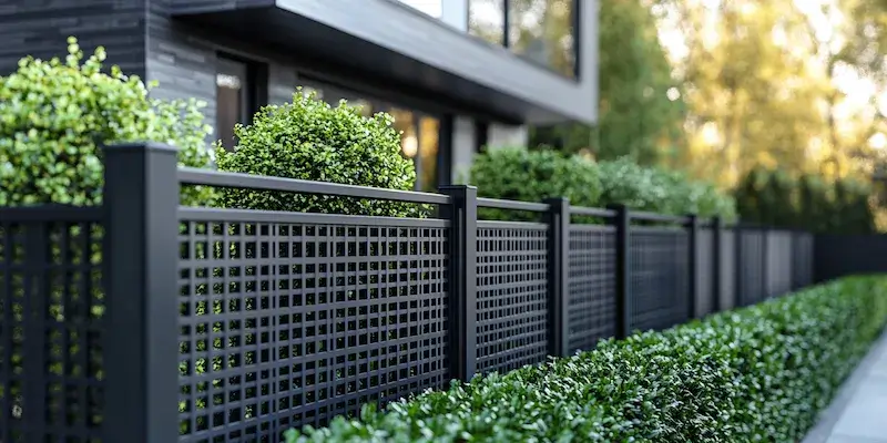 stalowe ogrodzenie z Polski