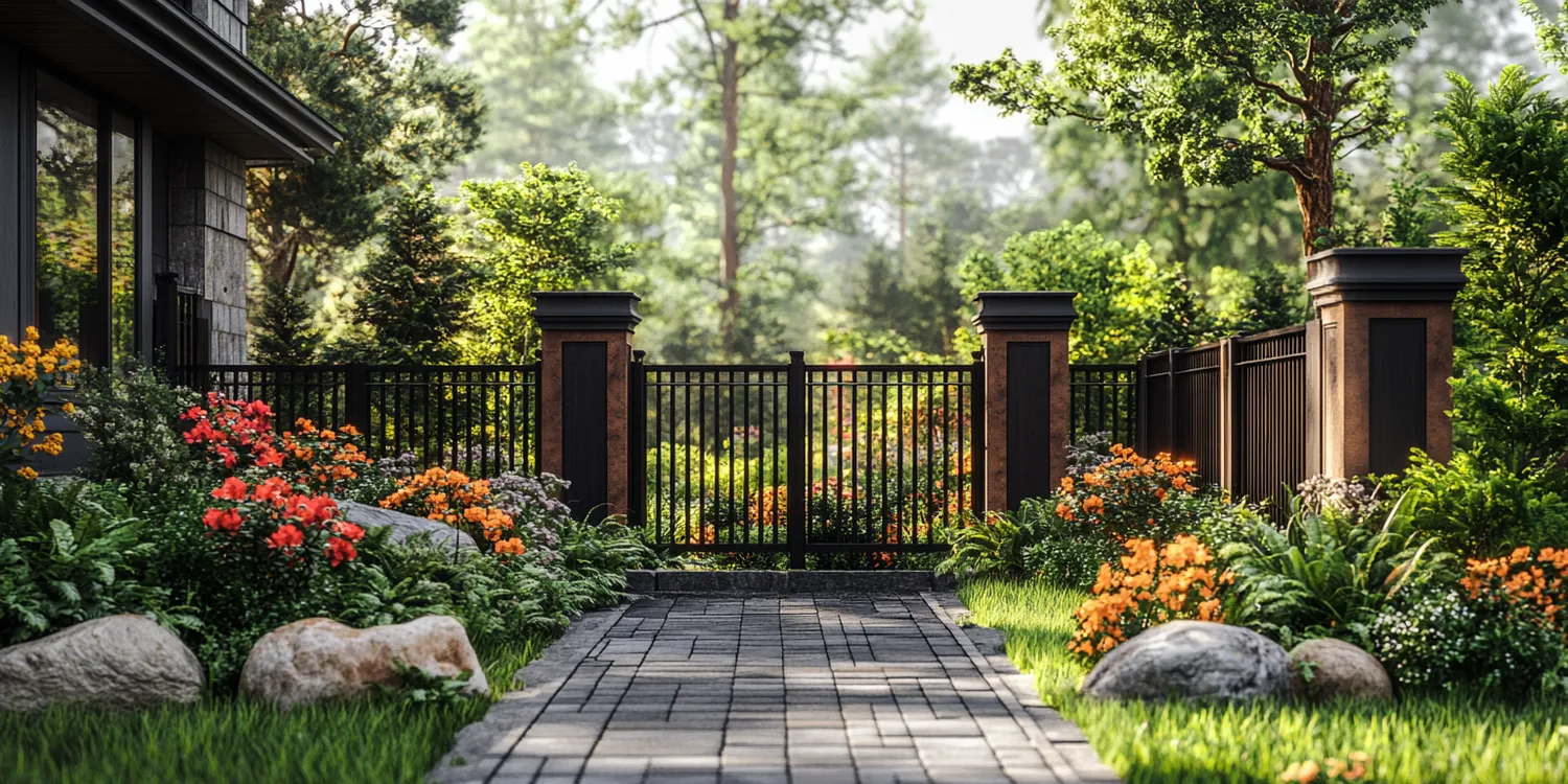 metalowe ogrodzenia z Polski