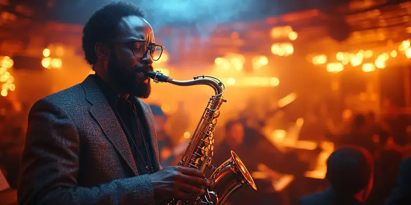 Jak się bawią ludzie saksofon?