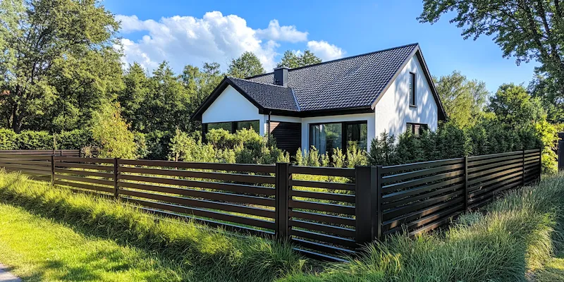 Zaunelemente aus Polen